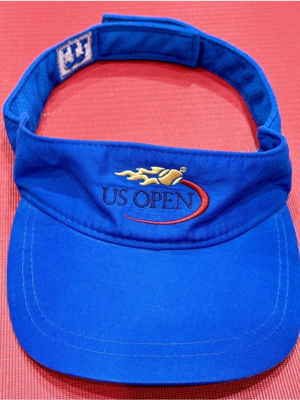 US OPEN TENNIS BLUE NAVY VISOR HAT CAP WILSON